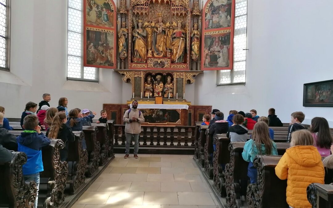 Ausflug unserer Erstkommunionkinder 2023 nach Augsburg
